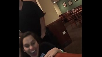 girl gives waiter a bj instead of a tip