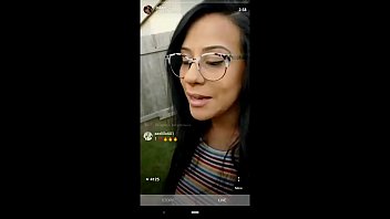 husband surpirses ig influencer wife while she and 039 s live cums on her face