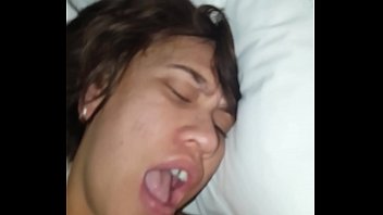 waking up sleeping slut
