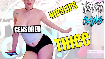 Twitch Streamer Flashing Her Boobs On Stream & Accidental Nip Slip/Boob Flash - Set 15