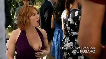 Alicia Witt pulls her little titty out