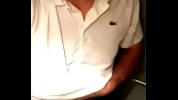 Man horny jerk off cum in toilet