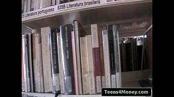 Teens Lobve Money - Lewd In The Library with Penelope Cum clip-01