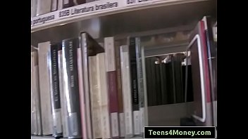 Teens Love Money presents Lewd In The Library with Penelope Cum part-01