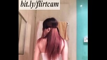 Asian girl sexy dancing on webcam - b i t . l y /flirtcam