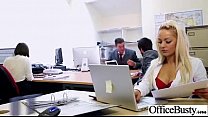 (lou lou) Big Tits Office Slut Girl Get Hard Style Nailed video-24