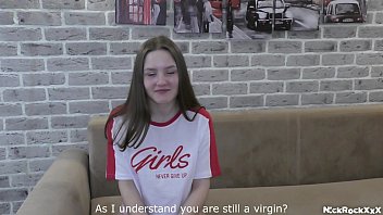 VIRGIN Baby Bamby loss of VIRGINITY ! first kiss , first blowjob , first sex ! ( FULL )