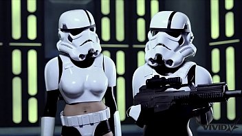 vivid parody 2 storm troopers enjoy some wookie dick