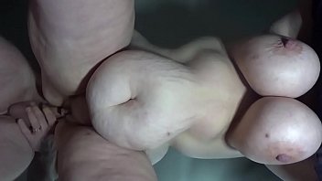 bbw wife fucked from behind view from below huge swinging tits make this go viral