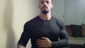 samson muscle posing and flex no sex no jo