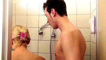 german step mom help s. in shower and seduce to fuck