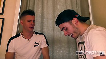 sorry faced cute boy dp by 2x hung n thick hot uk lads repeatedly n rammed hard with cum soaked fingers