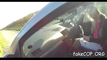 Completely insatiable fake cop