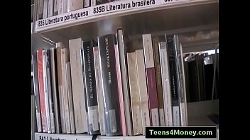 Lewd In The Library with Penelope Cum video-01