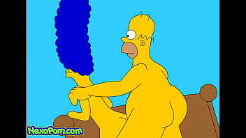 the simpsons return homer y marge porn